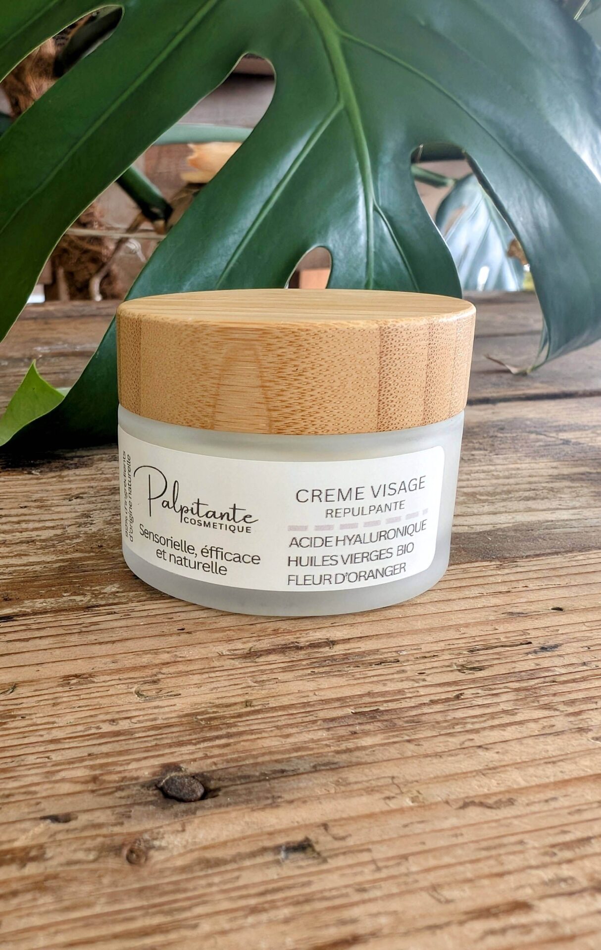crème visage repulpante hydratation intense
