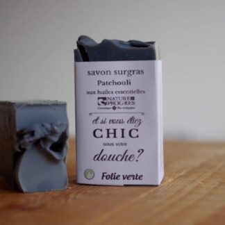 savon surgras patchouli aux huiles essentielles
