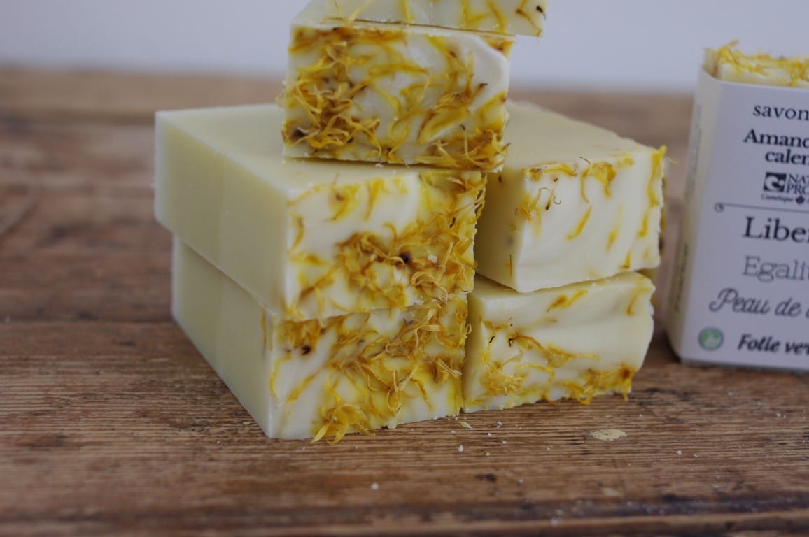 savon surgras amande douce calendula