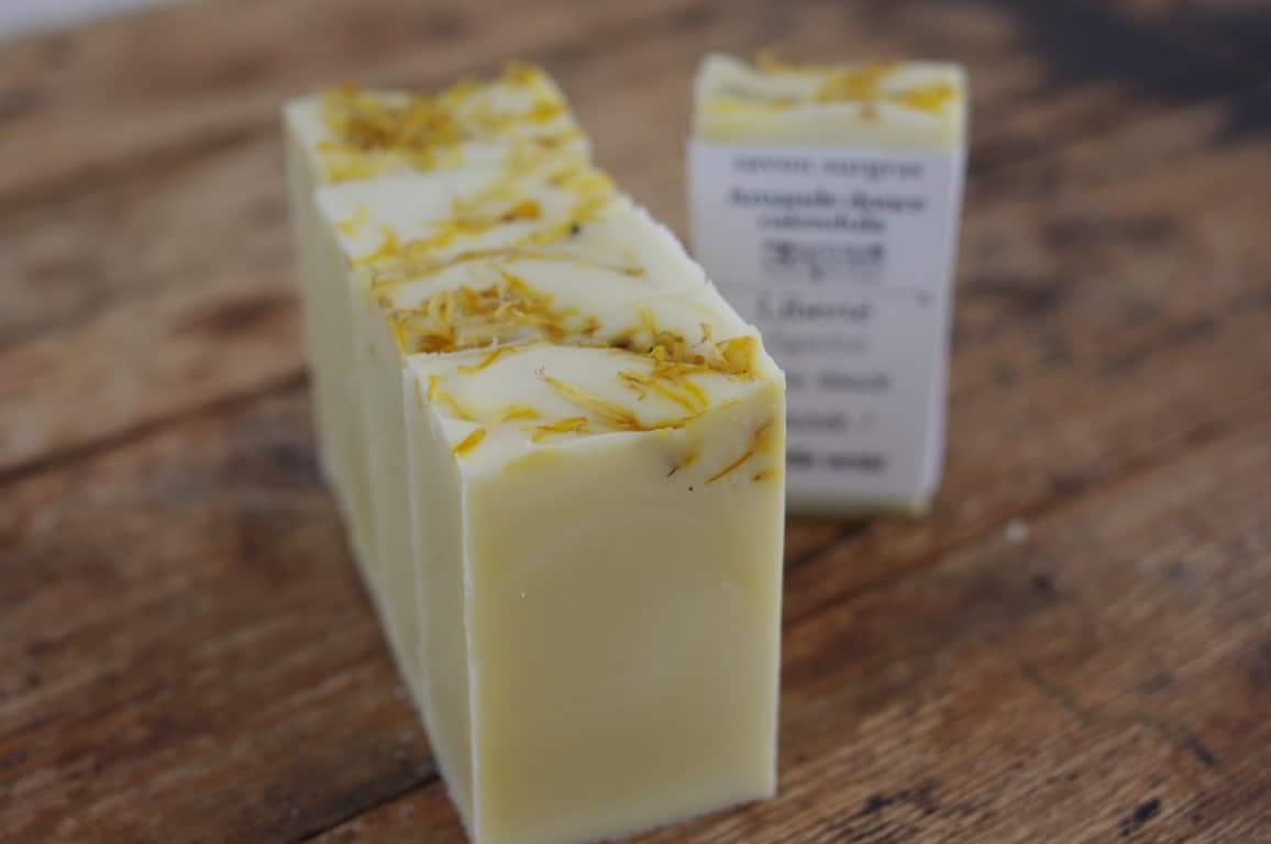 savon surgras amande douce calendula