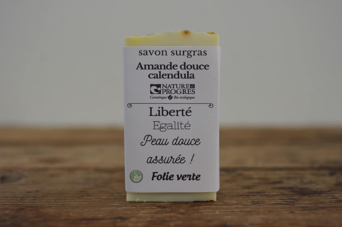 savon surgras amande douce calendula