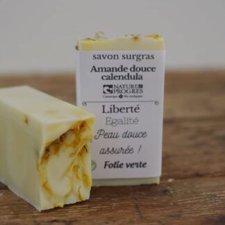 savon surgras amande douce calendula
