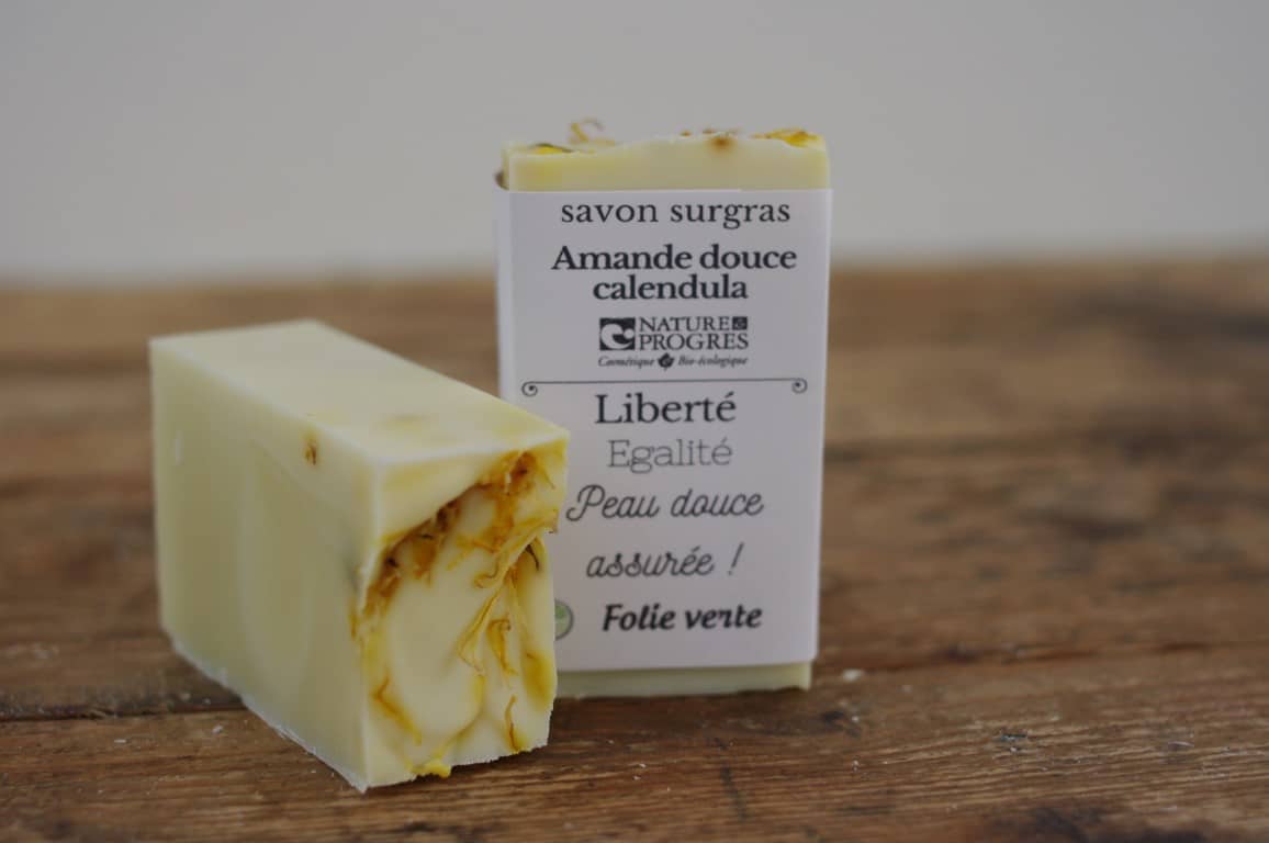 savon surgras amande douce calendula