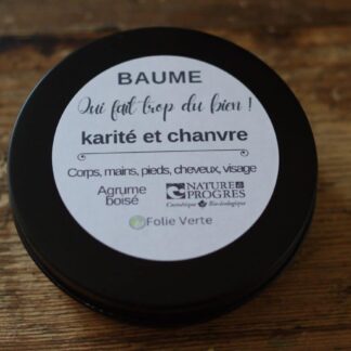 baume agrume boisé bio