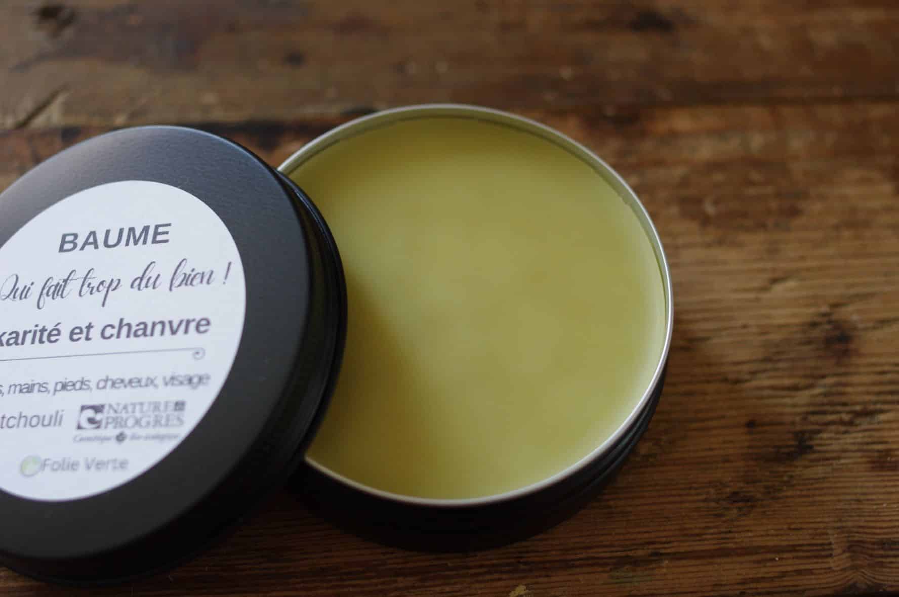 baume patchouli bio naturel soin visage nourrissant