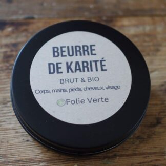 beurre de karité brut bio