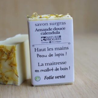 cadeau maîtresse, atsem savon "haut les mains!"