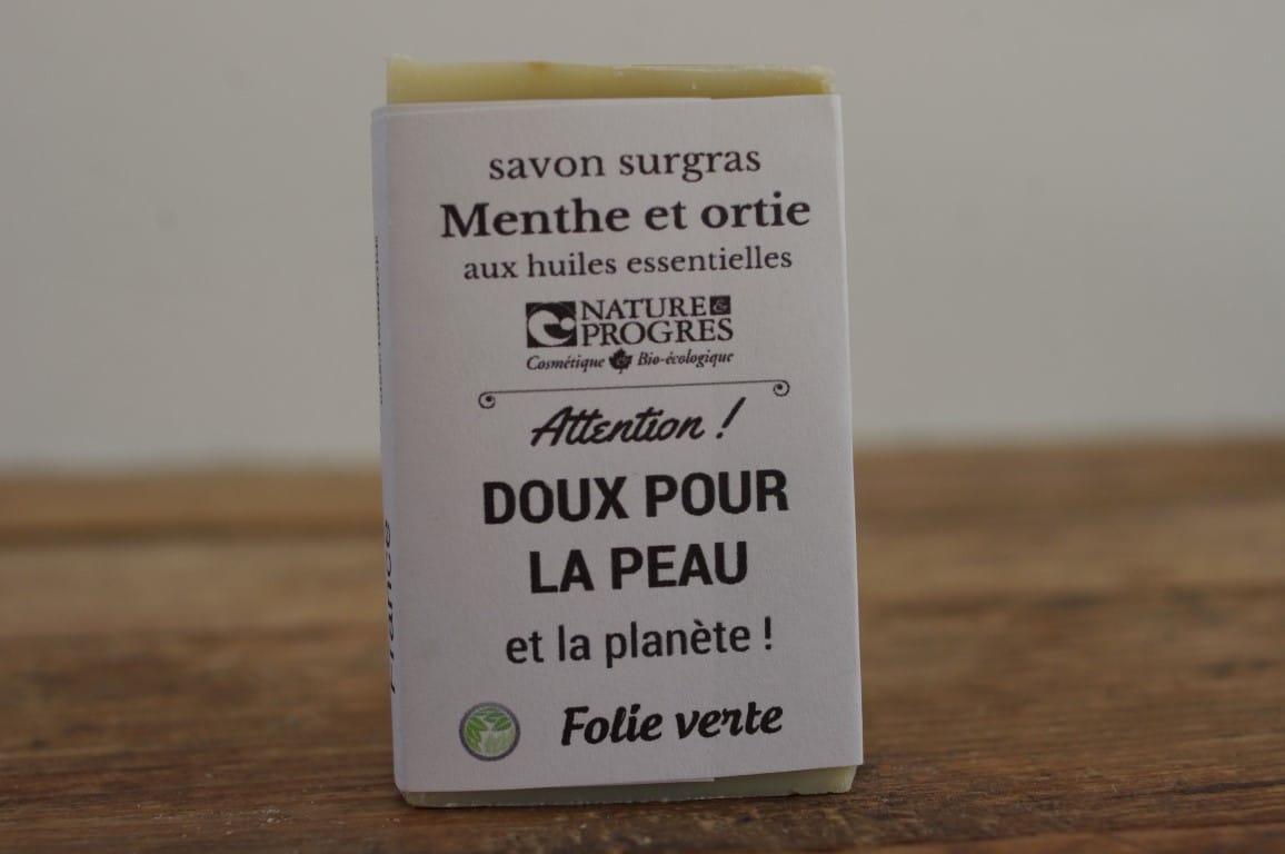 savon surgras menthe & ortie