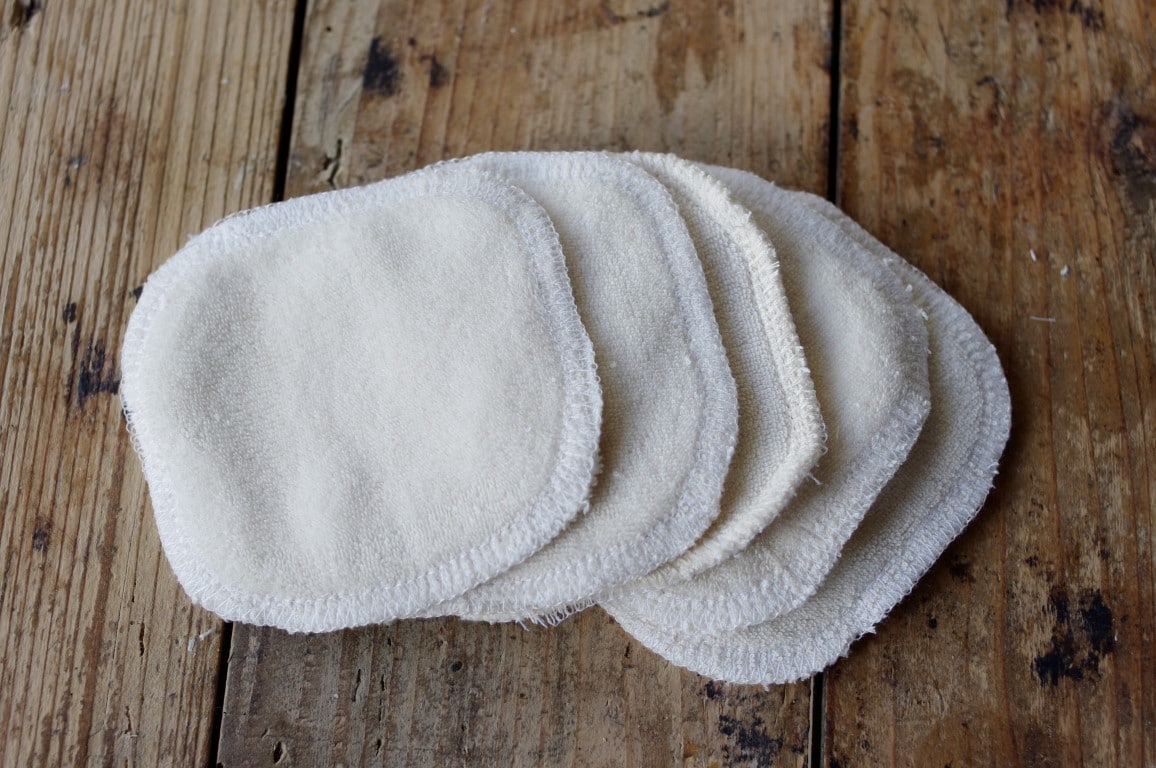 Lingettes lavables en coton bio
