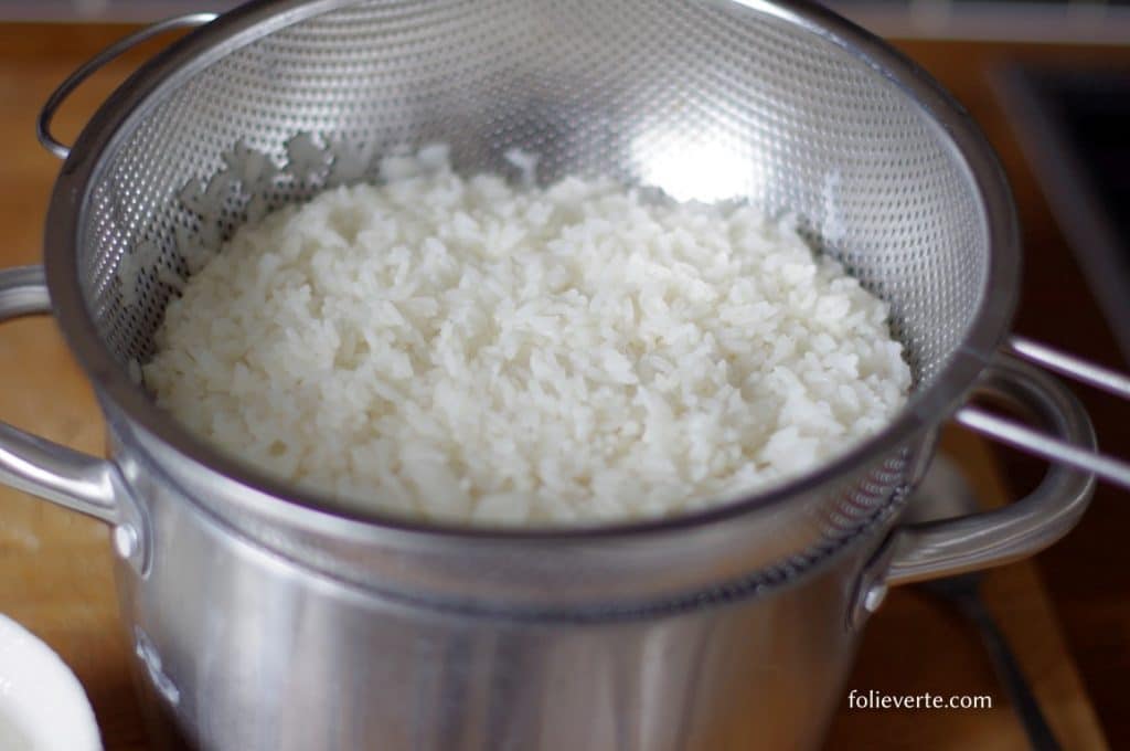 recette colle de riz 